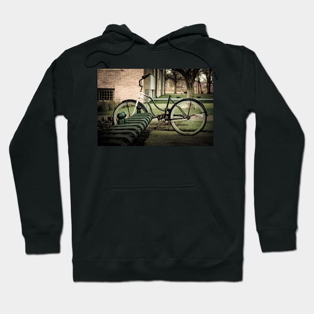 without a saddle on the bike, you have to stand Hoodie by connyM-Sweden